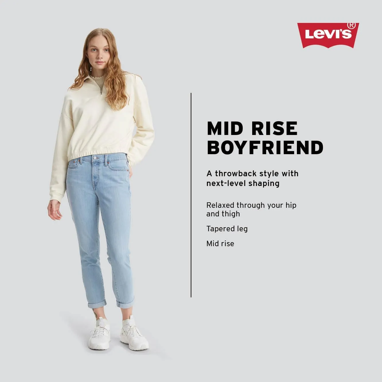 Levi's Women's New Boyfriend Jeans (Also Available in Plus)