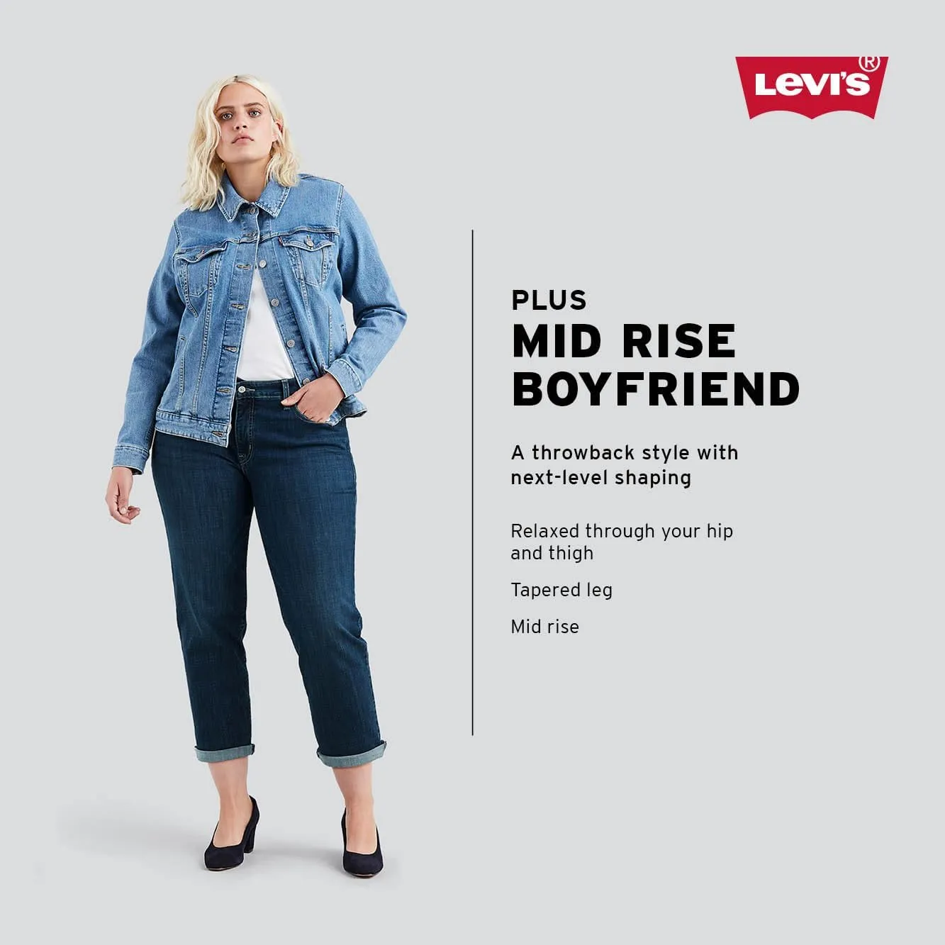 Levi's Women's New Boyfriend Jeans (Also Available in Plus)
