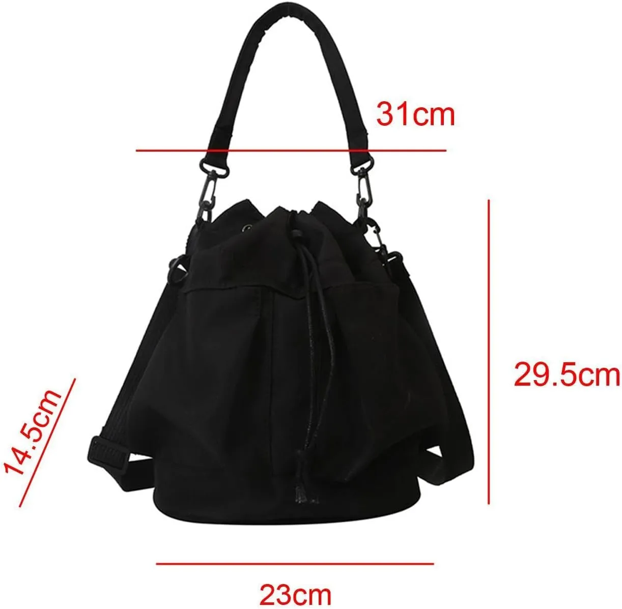 Lightweight Bucket Tote Bag, Ideal for Summer Travel and Gifting