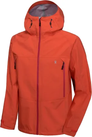 Little Donkey Andy Men's High-performance 3L Hard Shell Waterproof Rain Jacket Breathable Rain Gear for Hiking,Travelling