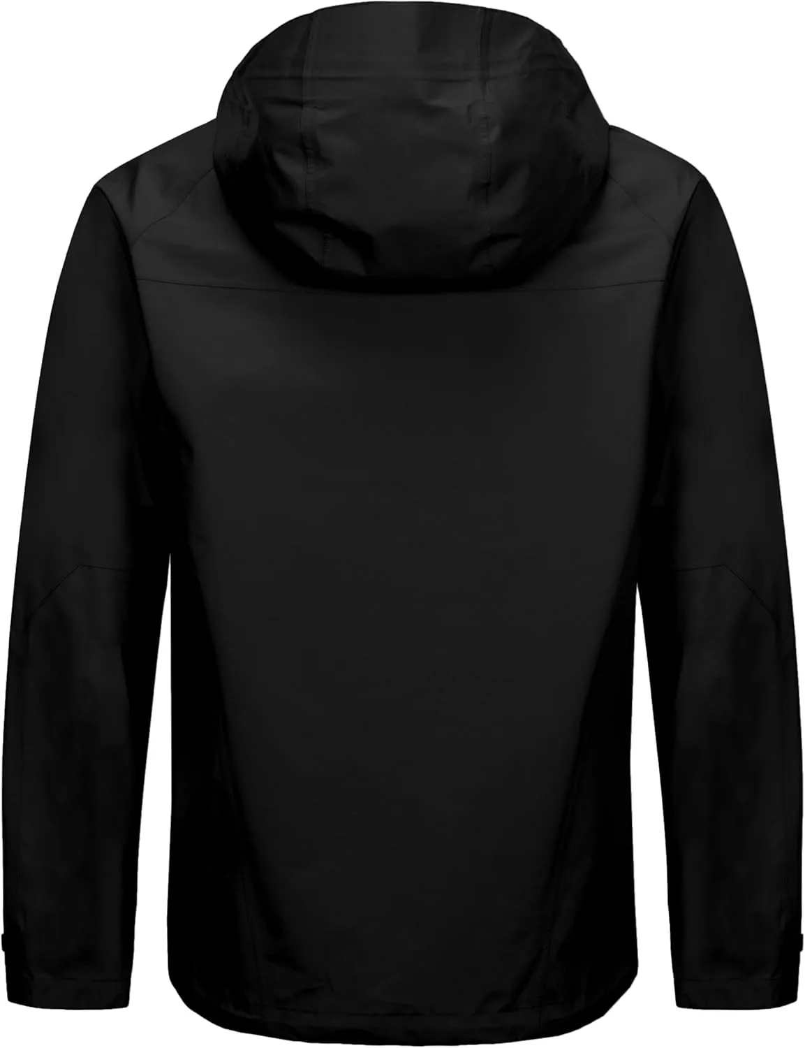 Little Donkey Andy Men's High-performance 3L Hard Shell Waterproof Rain Jacket Breathable Rain Gear for Hiking,Travelling