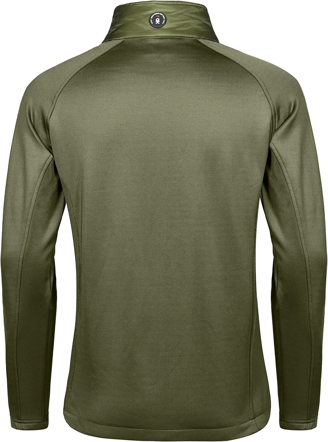 Little Donkey Andy Men's Insulated Running Warm Jacket, Thermal Hybrid Hiking Jacket