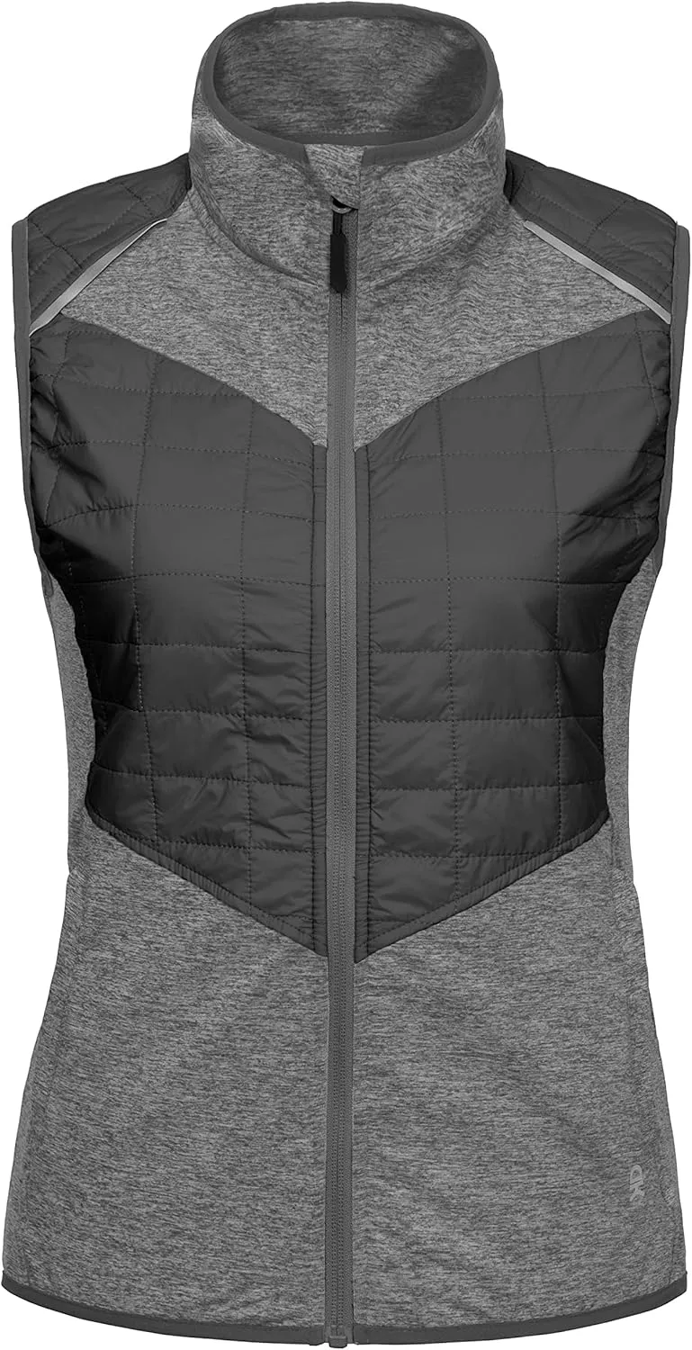 Little Donkey Andy Women's Lightweight Golf Vest Warm Outdoor Sleeveless Jacket for Hiking Travel Running Casual