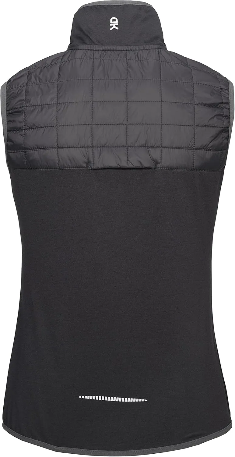 Little Donkey Andy Women's Lightweight Golf Vest Warm Outdoor Sleeveless Jacket for Hiking Travel Running Casual