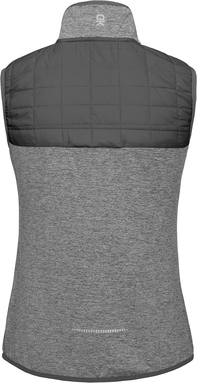 Little Donkey Andy Women's Lightweight Golf Vest Warm Outdoor Sleeveless Jacket for Hiking Travel Running Casual