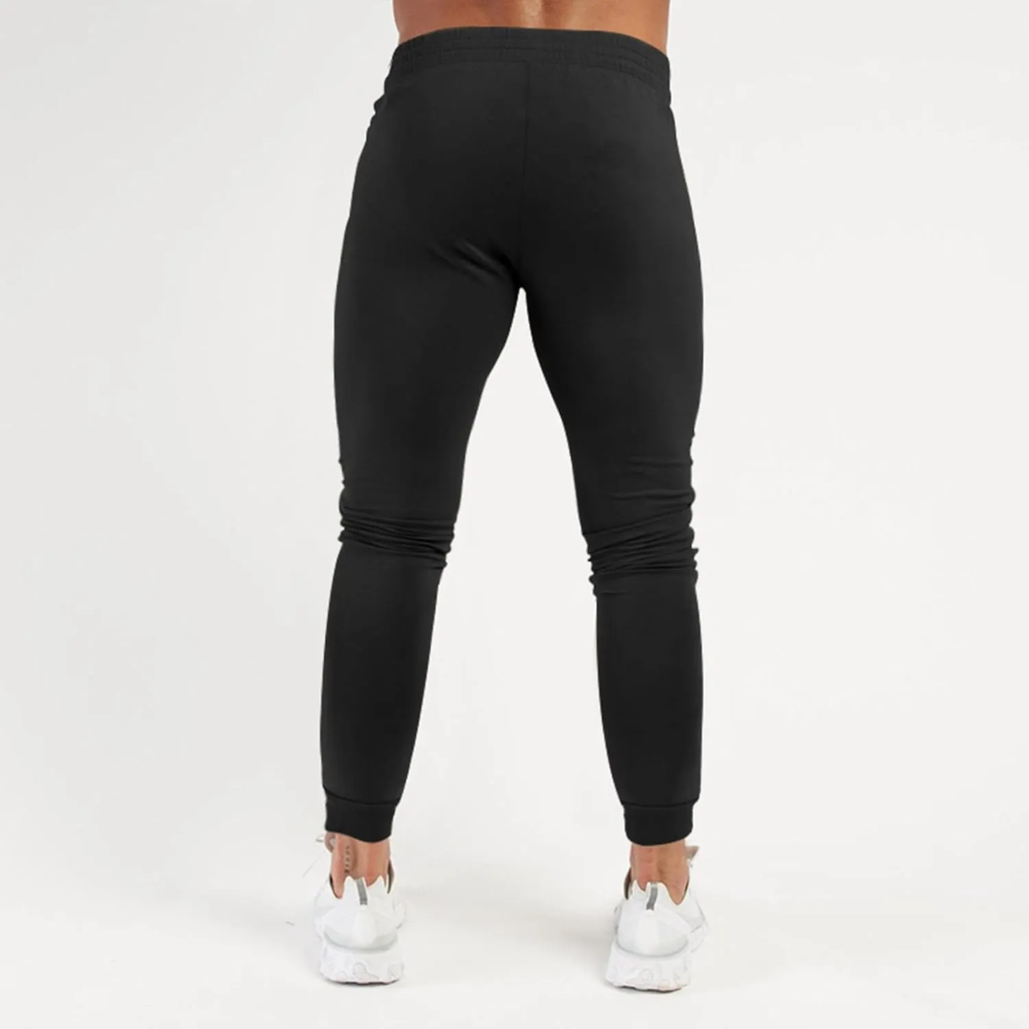Mens Gym Jogger Pants, Casual Slim Fit Workout Sweatpants with Zipper Pockets Exercise Bodybuilding Athletic Pants