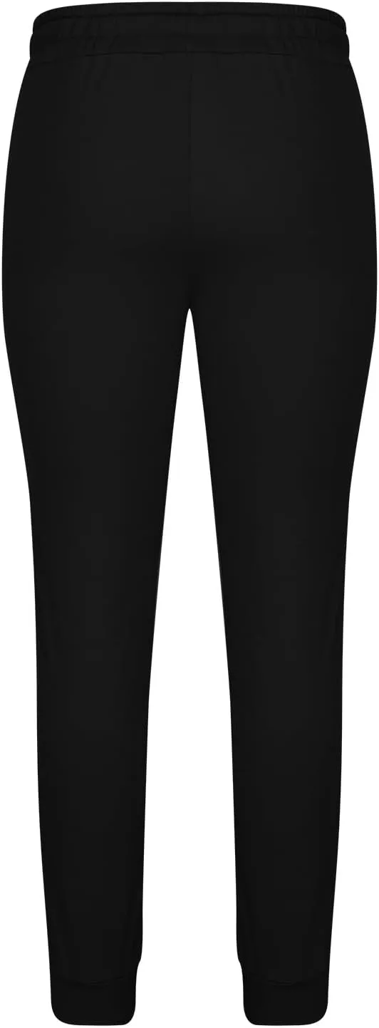 Mens Gym Jogger Pants, Casual Slim Fit Workout Sweatpants with Zipper Pockets Exercise Bodybuilding Athletic Pants