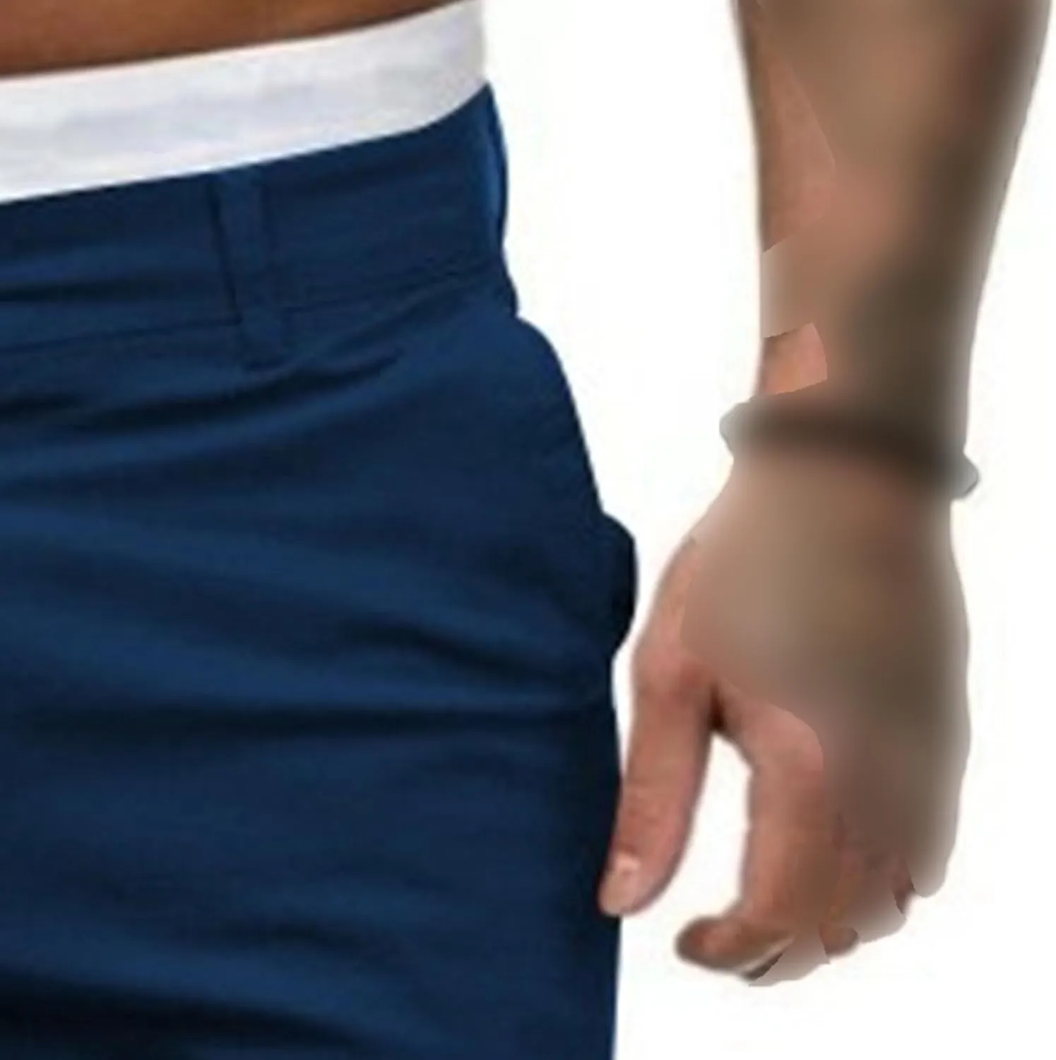 Men's Slim-Fit Short Classic Elastic Lightweight Short Casual Chino Stretch Shorts with Pockets