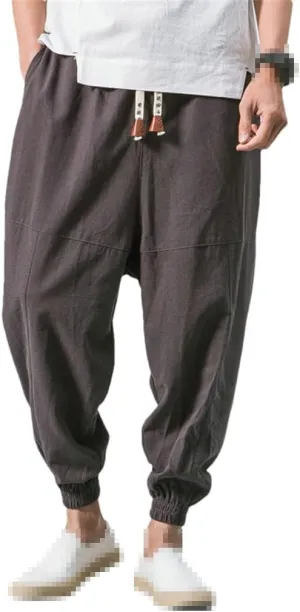 MenS Trousers Jogging Vintage Harem Pants Men Casual Street Plus Size Harajuku Joggers Pants