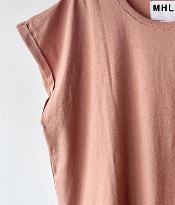 MHL./FINE COTTON JERSEY SS WOMENS (MAUVE)