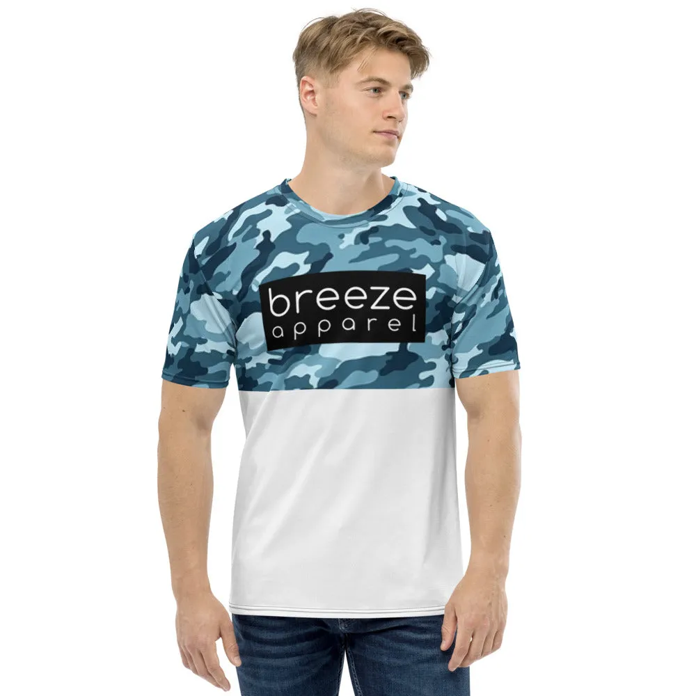 'Navy Camo' men's all-over t-shirt