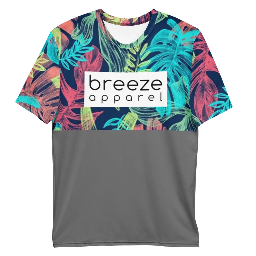 'Neotropical' men's all-over t-shirt (gray)