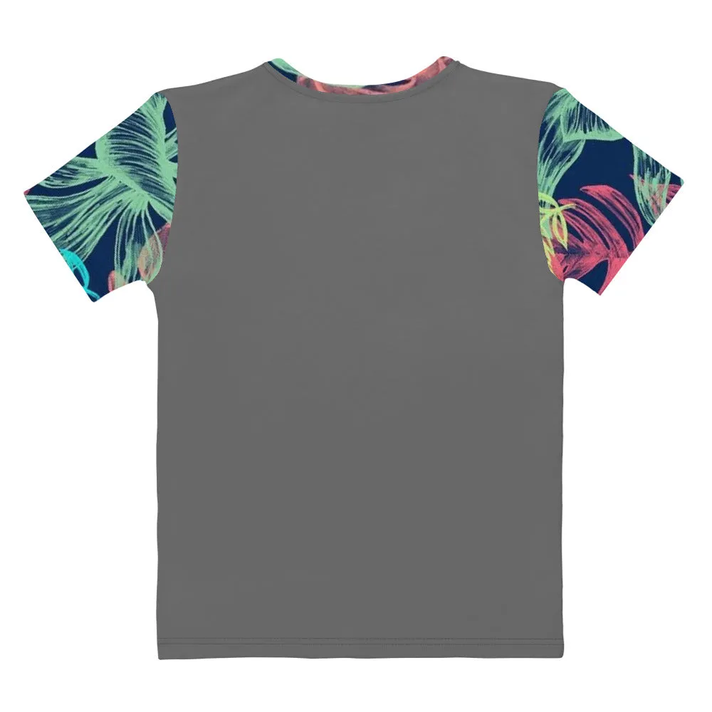 'Neotropical' women's all-over t-shirt (gray)