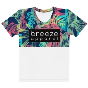 'Neotropical' women's all-over t-shirt (white)