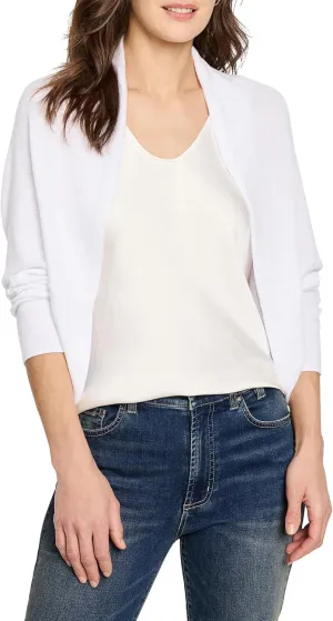 NIC ZOE Women's Cotton Cashmere Shrug Cardigan