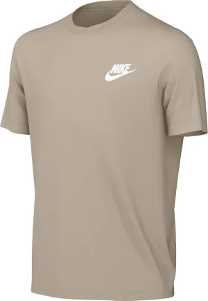 Nike Sportswear Big Kids' T-Shirt (Sanddrift, FZ5177-126) Size Medium
