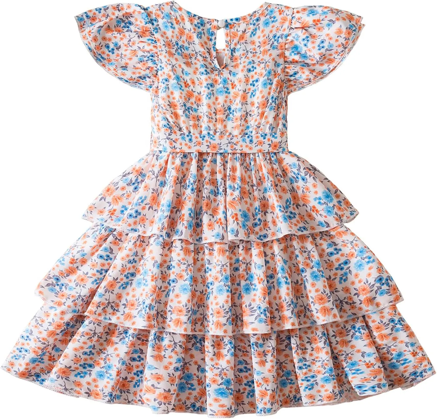 Nileafes Little Girl Summer Tulle Dress Casual Princess Girls Holiday Birthday Sundress