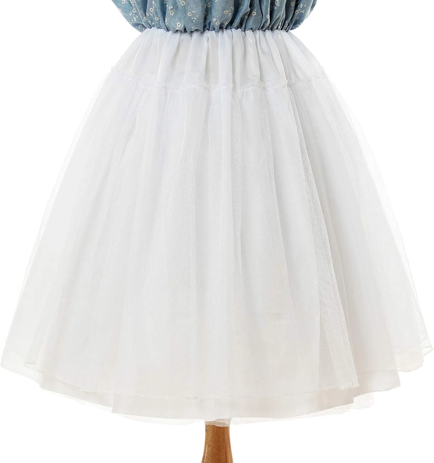 NSPSTT Women Pioneer Colonial Skirt Girls Peasant Prairie Skirt Civil War Trek Floral Costume