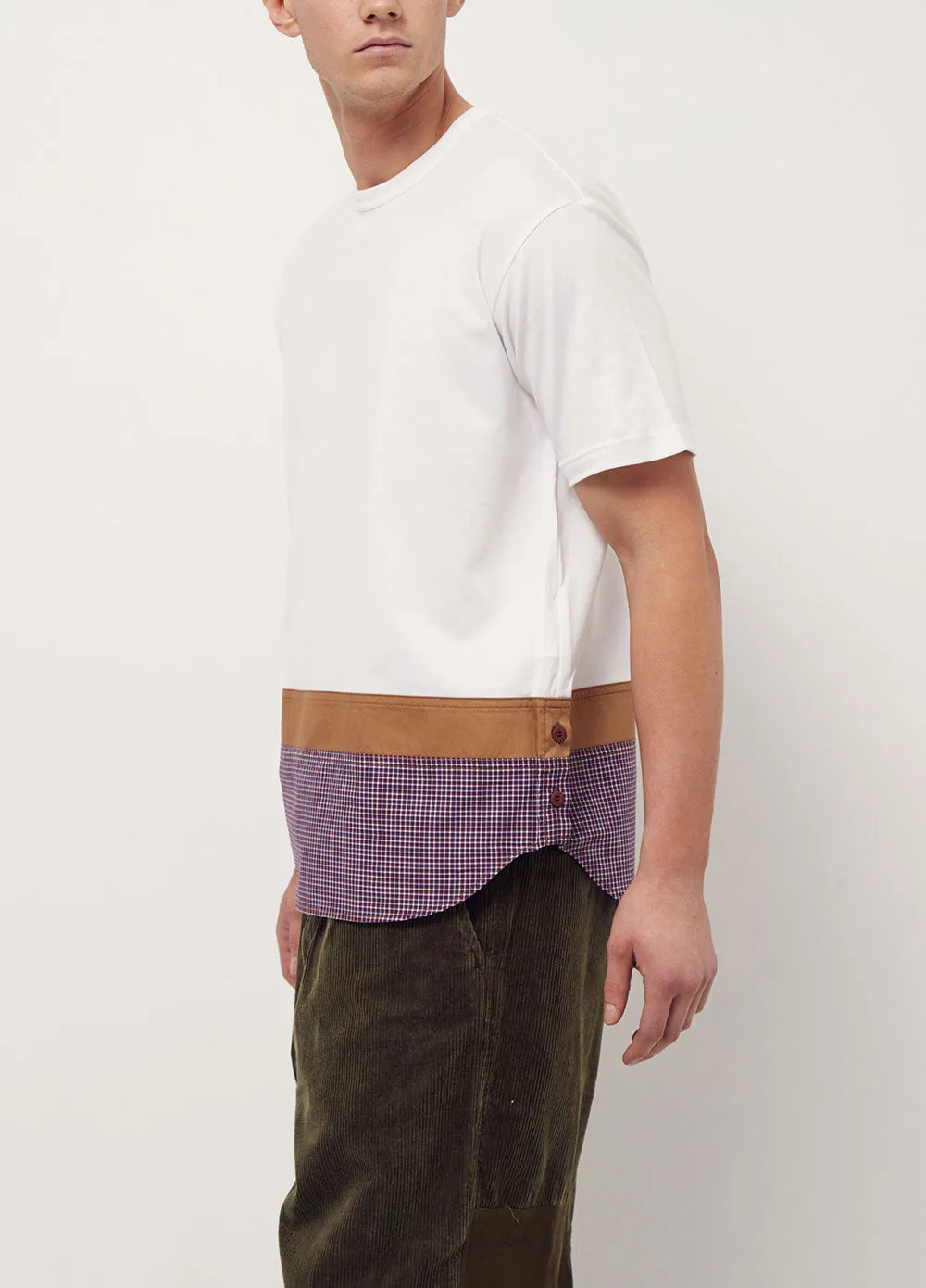 Panelled Short-sleeve T-shirt