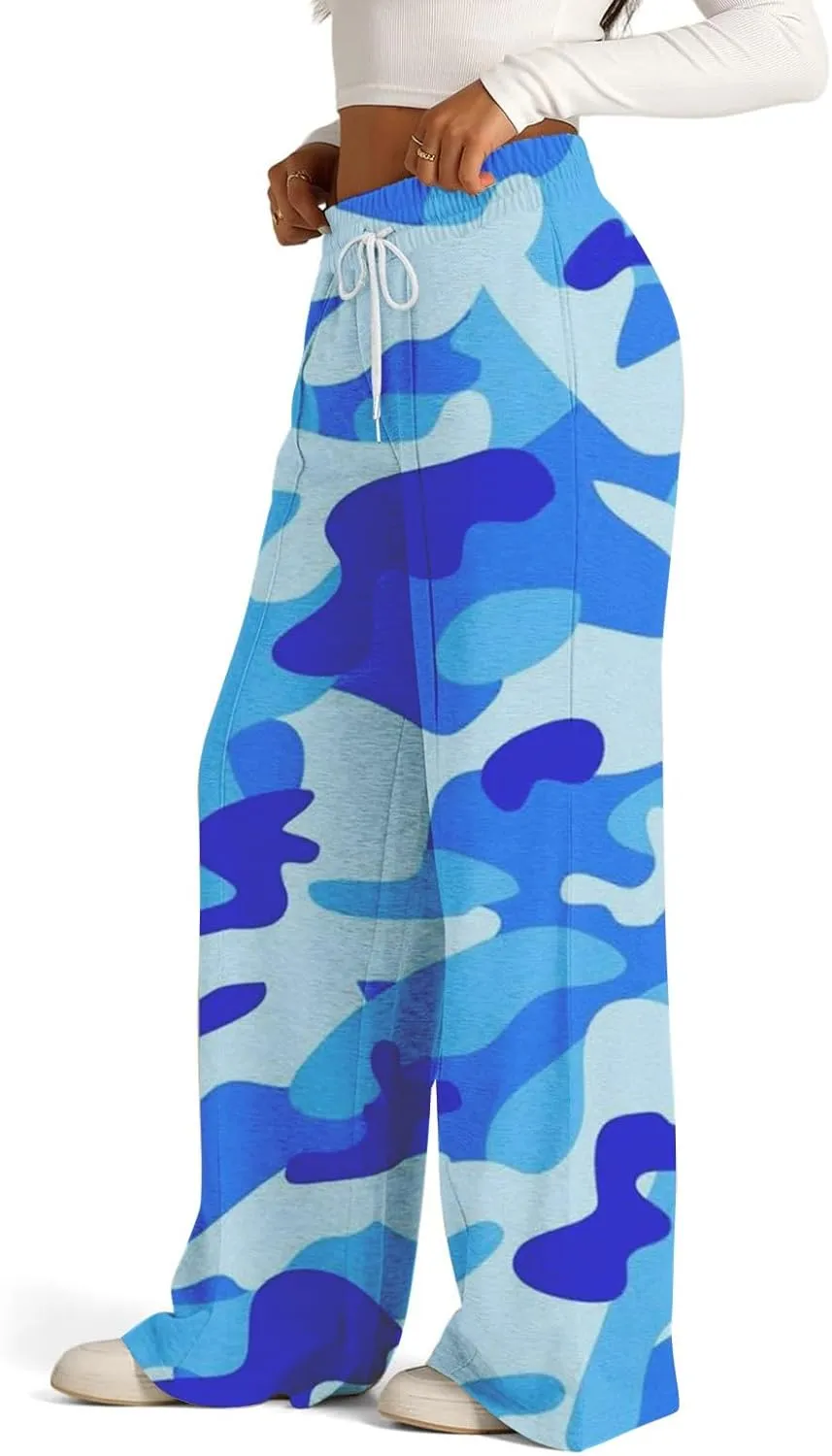 Pants for Women, Linen Pants Wide Leg Summer High Waisted Straight Summmer