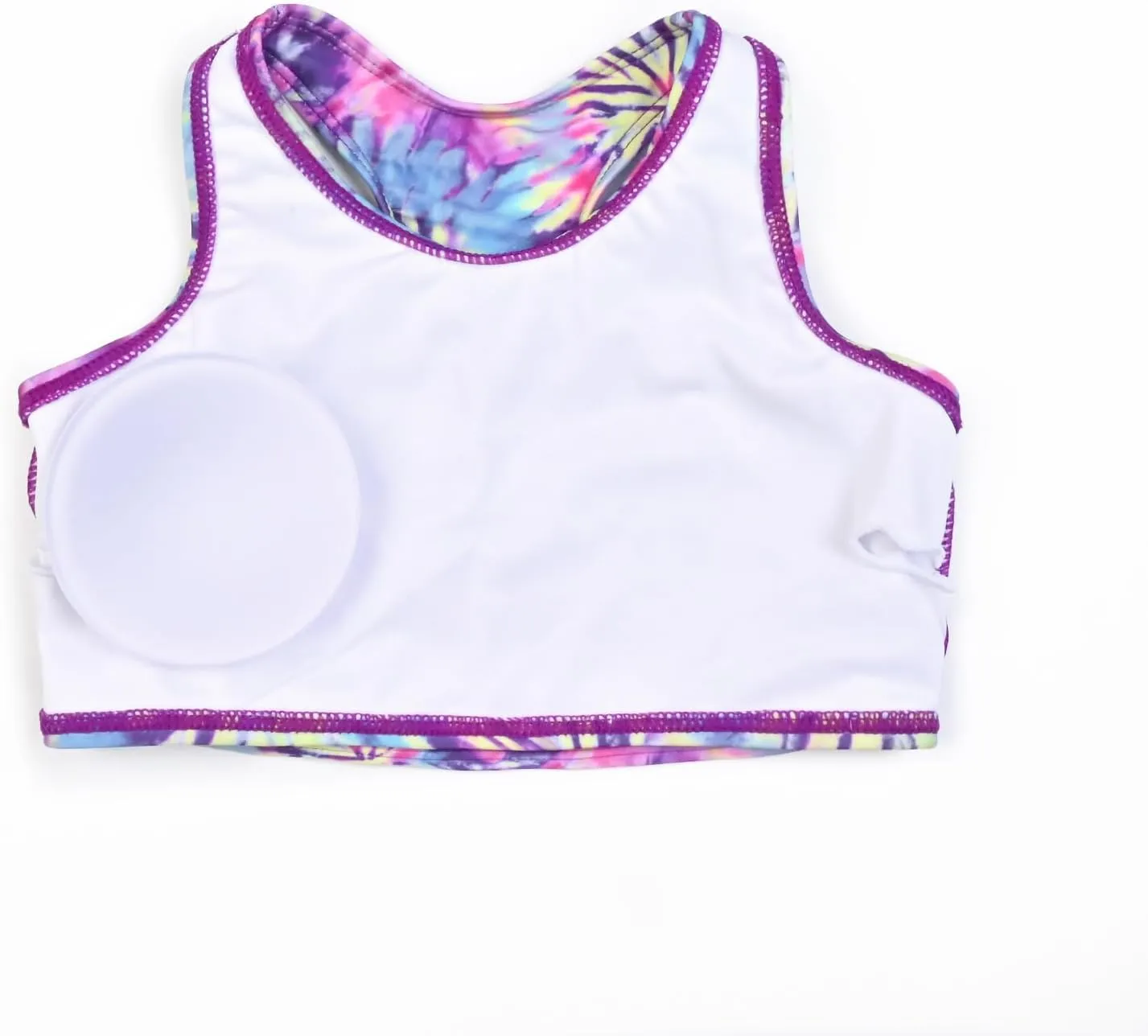 Perfashion Girls' Two-Piece Swimsuits Tankini Sets Swimwear Bathing Suit Beach Sport
