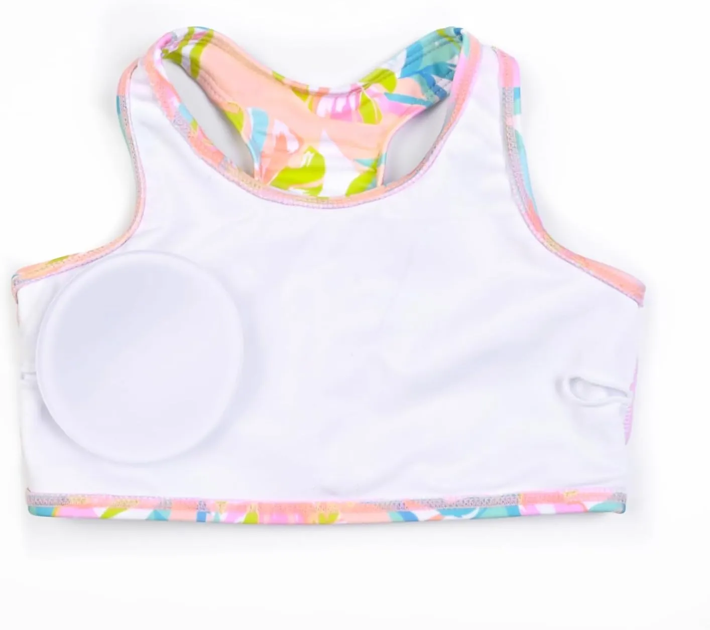Perfashion Girls' Two-Piece Swimsuits Tankini Sets Swimwear Bathing Suit Beach Sport