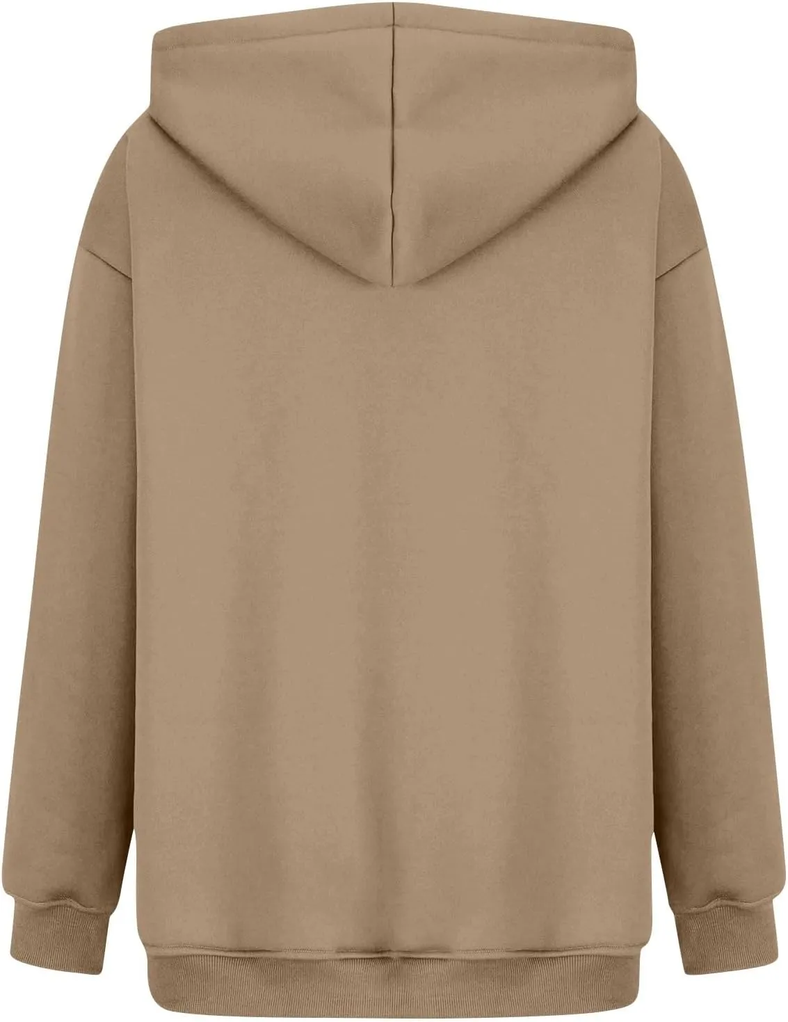 PETYCZEN Womens Hoodies Oversized Long Sleeve Drop Shoulder Hooded Sweatshirt Casual Fleece Sweaters Drawstring Pullover Tops