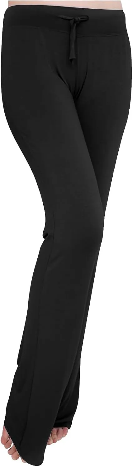 Plus Size Yoga Pants for Women 2024 Casual Drawstring Elastic High Waist Wide Leg Workout Pants Loose Comfy Trousers
