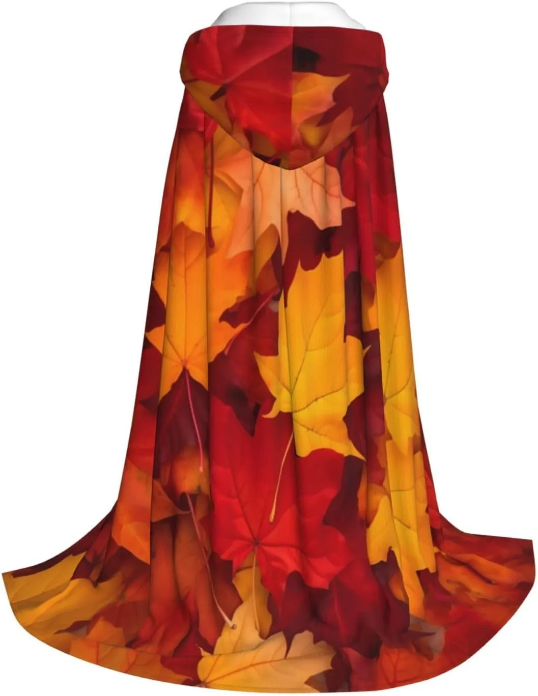 Pumpkin Tree Moon Unisex Hooded Cloak Cape for Women Costumes Halloween Birthday