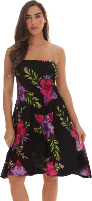 Riviera Sun Strapless Tube Short Dress Summer Dresses