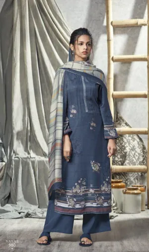 Sarg Presents Nayab Pashmina Printed Fancy Designer Salwar Kameez