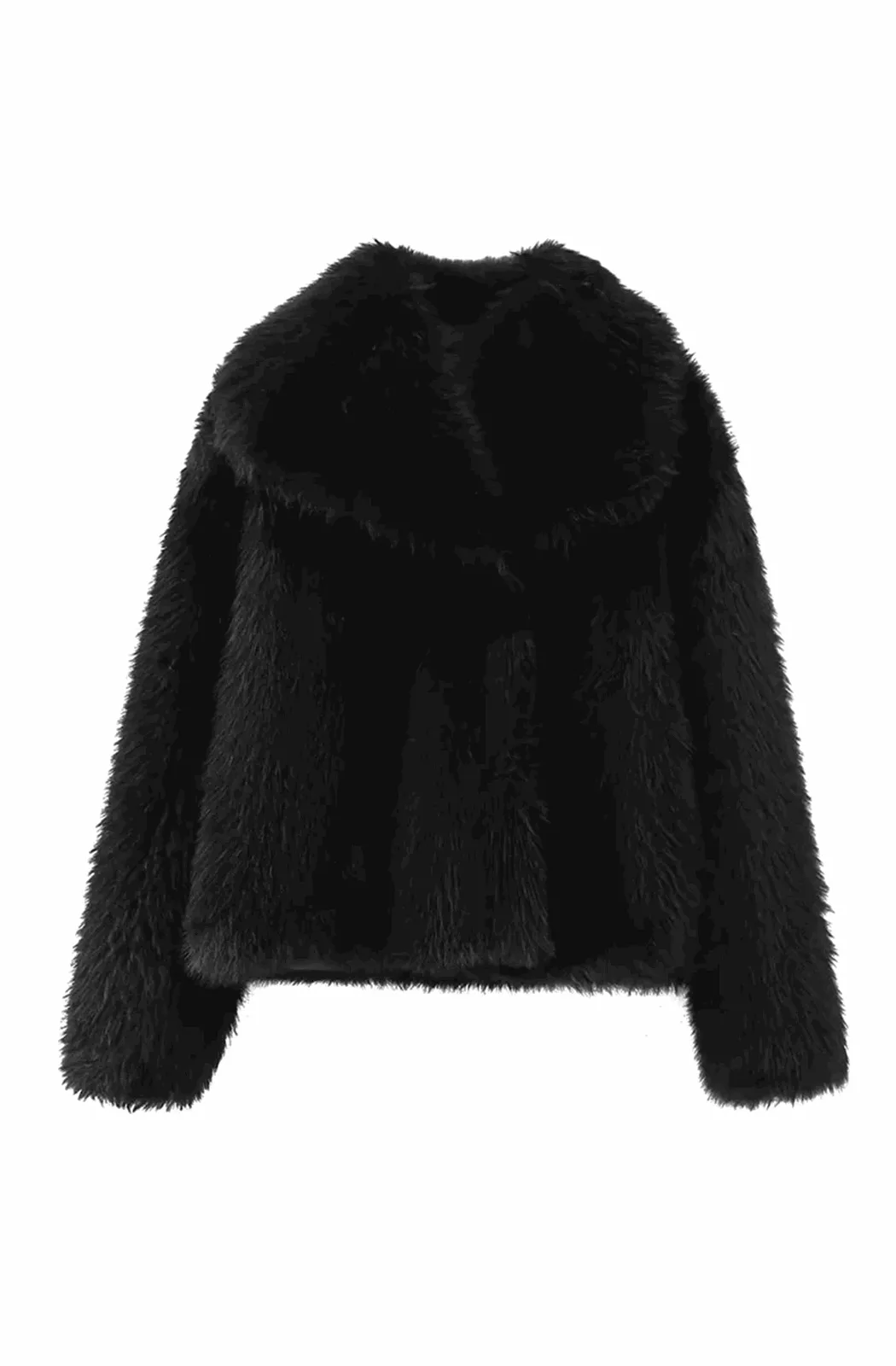 Short fur coat