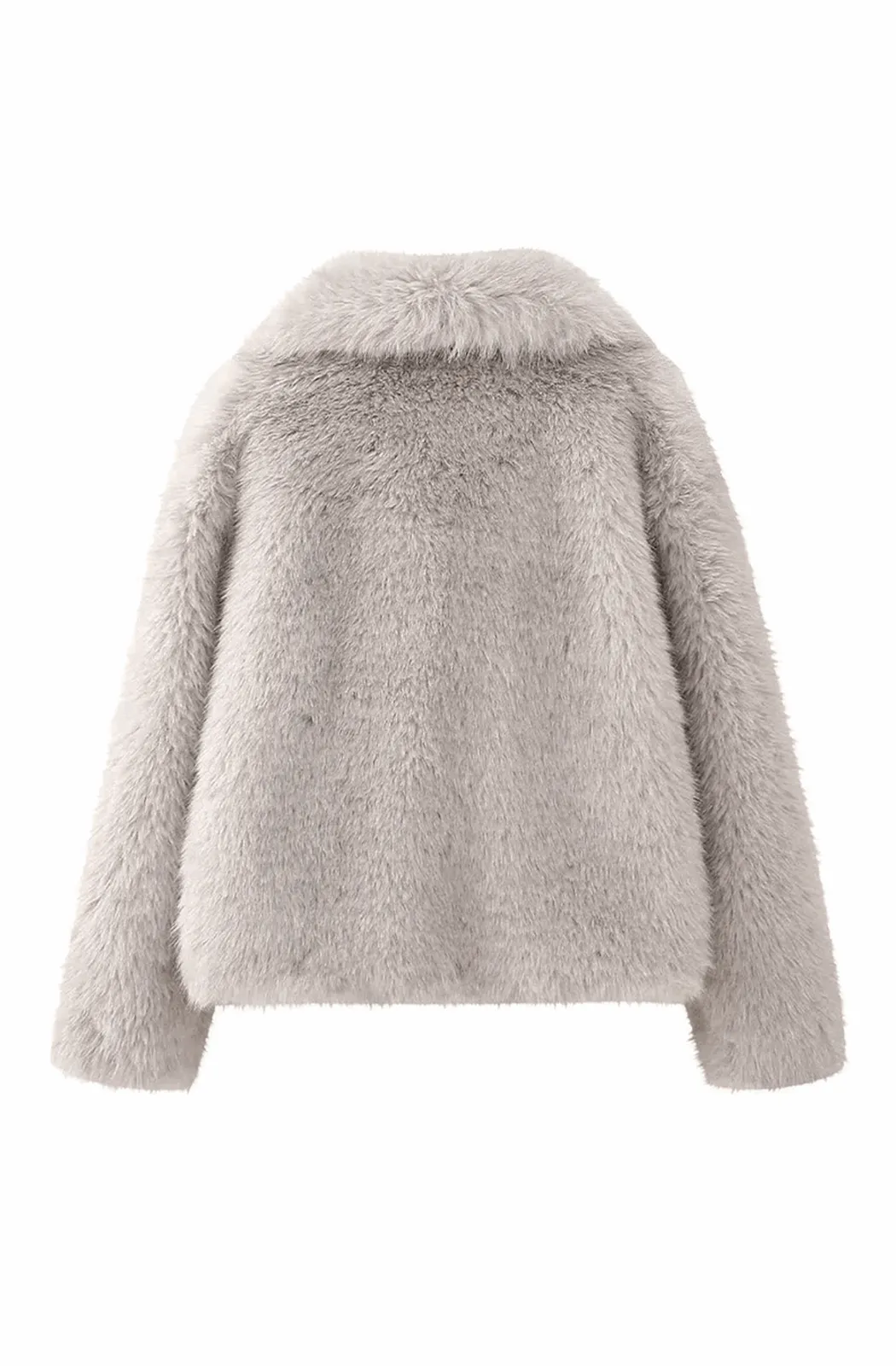 Short fur coat