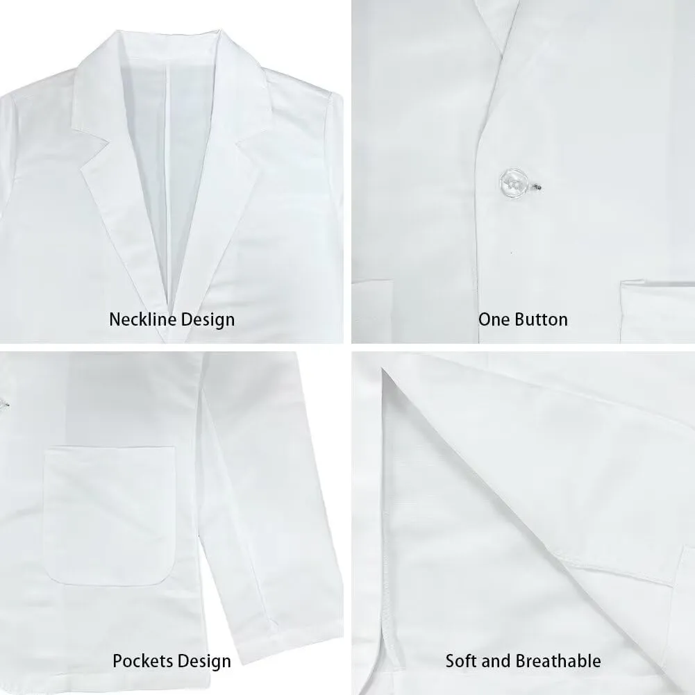 Sprowallow Men's Casual Blazer One Button Lightweight Sports Coat with Pockets Slim Fit Lapel Jacket Business Suit