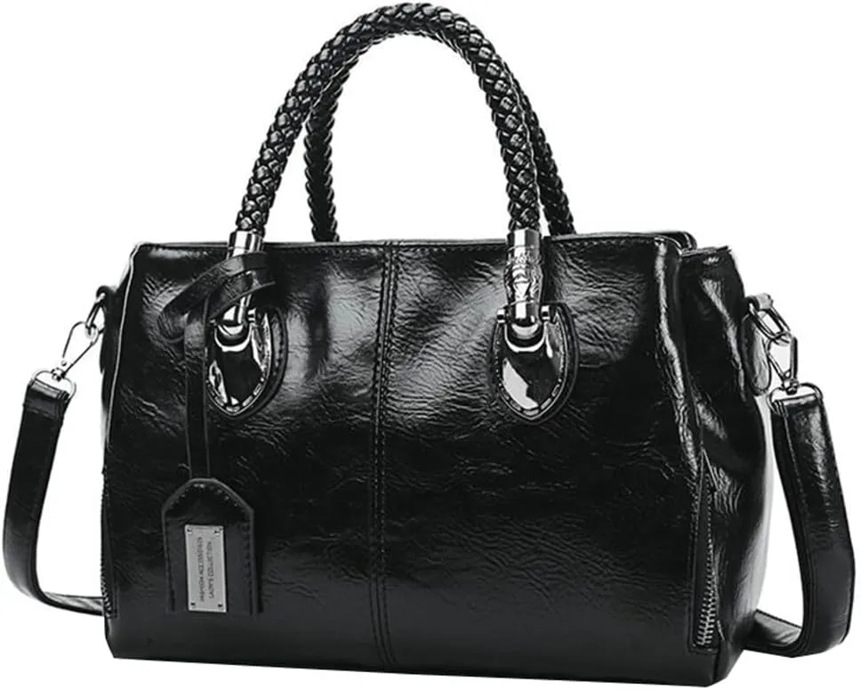 Tote Handbag Crossbody Bag for Women PU Leather Purse Shoulder Bags Top Handle Satchel Shopping Work 2025