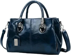 Tote Handbag Crossbody Bag for Women PU Leather Purse Shoulder Bags Top Handle Satchel Shopping Work 2025
