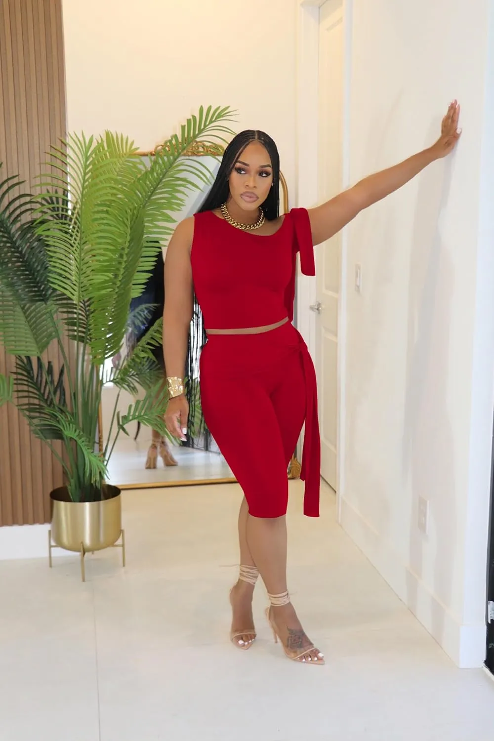 Two Piece Sets for Women Summer Outfits Off The Shoulder Tops Pants Sets Sexy Jumpsuits Vacation Outfits Matching Sets