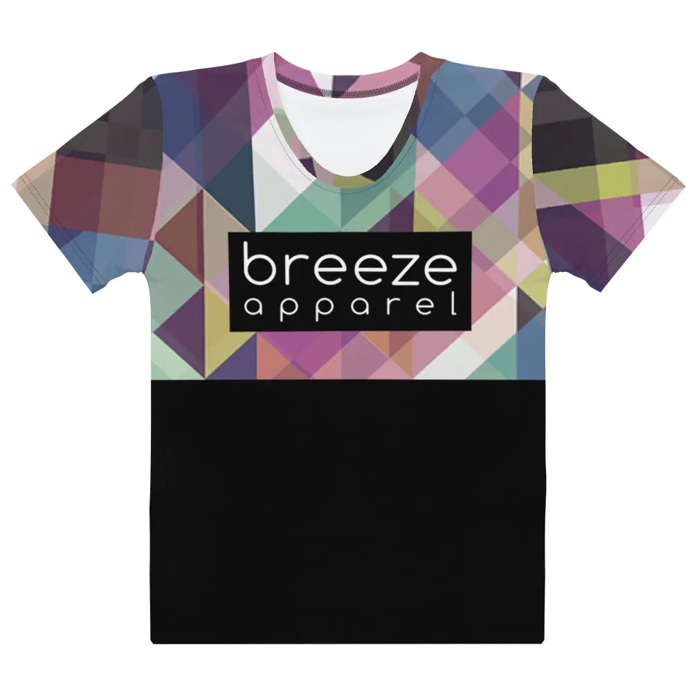 'Violet, etc.' women's all-over t-shirt