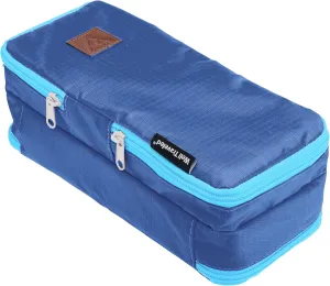 Well Traveled Toiletry Bag for Makeup, Shaving Kit, Cosmetics, Electronics Case for Men, Women (Glacier)