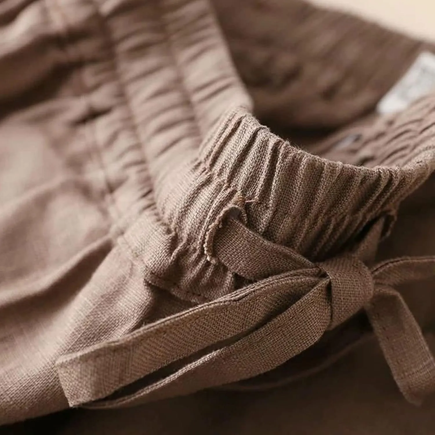 Wide Leg Dress Pants Women's High Waisted Dressy Trousers Linen Palazzo Summer Casual Loose High Waist Long Lounge