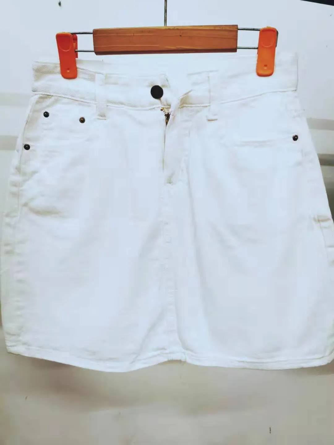 Womens High Waisted Short Mini Denim Skirt 2023 Fashion Sexy Jean Skirts 3XL-S