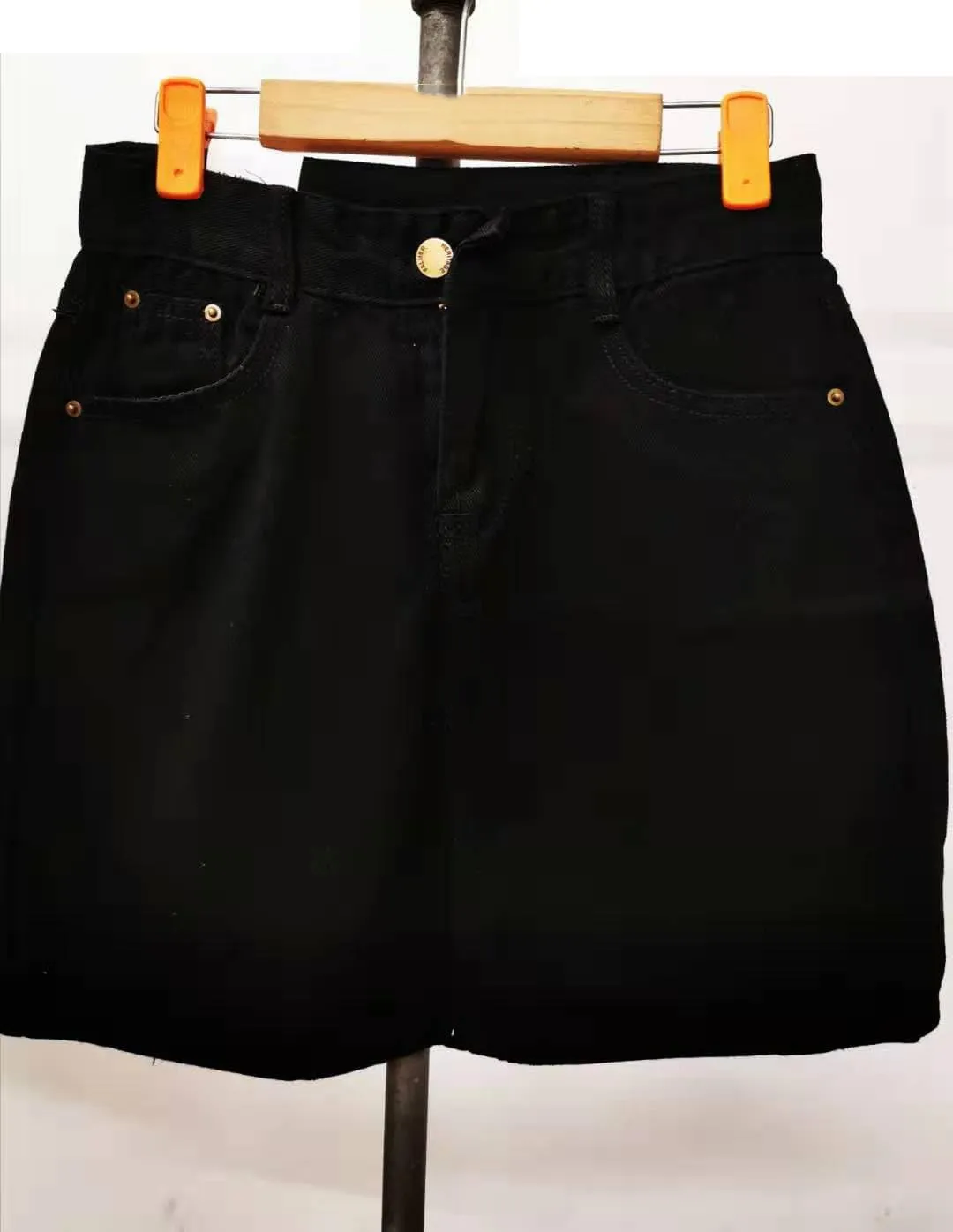 Womens High Waisted Short Mini Denim Skirt 2023 Fashion Sexy Jean Skirts 3XL-S