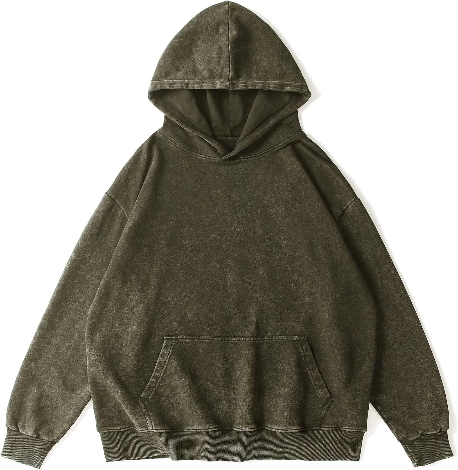 Women's Oversized Hoodies Sweatshirts Vintage Acid Wash Cotton Baggy Spring Fall Outfits Pullover Tops