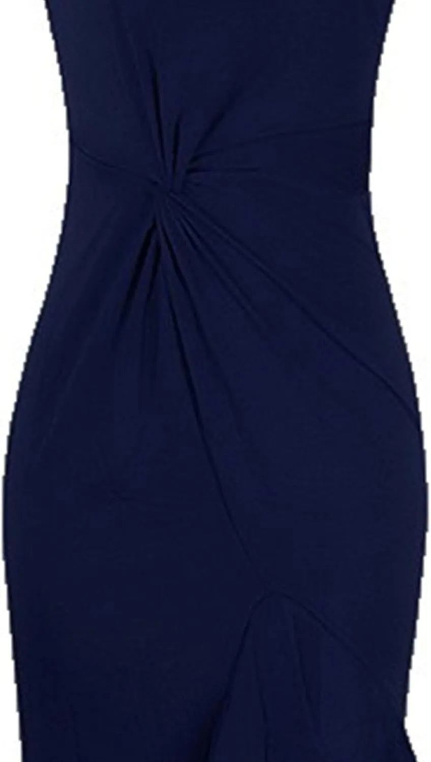 Women's Ruffle High Split Cocktail Party Dress Slim Fit Sleeveless Wedding Dress One Shoulder Sexy Prom Eveing Dresses