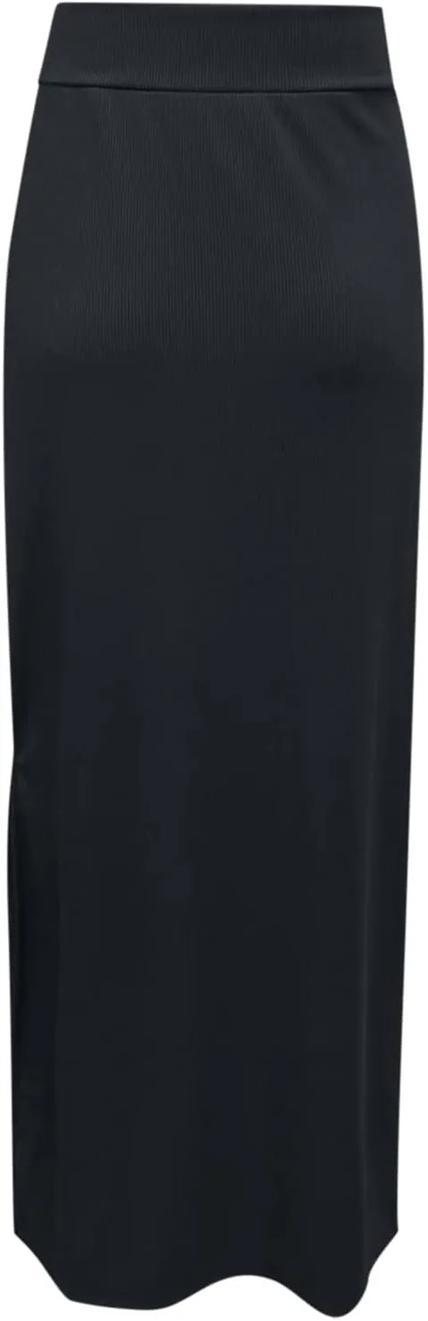 Women's Stretch Elastic High Waisted Knee Pencil Maxi Skirts Slim Fit Bodycon Office Work Business Dress