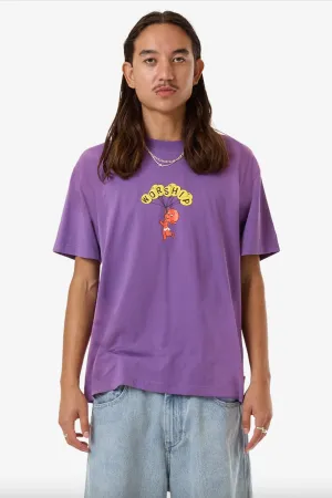 WORSHIP SUPPLIES FLOATER VINTAGE TEE - PRISM VIOLET FADE